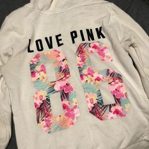 Victoria’s Secret PINK full zip with hood.